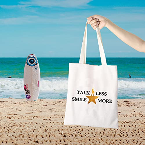 Novedad Hamilton Musical Gift My Thoughts Have Been Reemplazado por Hamilton Lyrics Talk Less Smile More Bolsa de cosméticos, Smile More Shopping Eu, M,