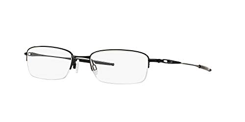 Oakley 0OX3133 Monturas de Gafas, Polished Black, 53 para Hombre