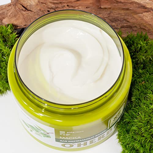 O'Herbal Mascarilla Fortificante Natural Ecológica Hidratante Sin Sulfatos Ni Siliconas Profesional Para Fortalecimiento Del Cabello / Pelo Con Extracto De Raíz De Cálamo O'Herbal 500Ml 500 ml