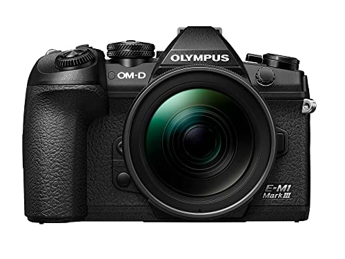 Olympus OM-D E-M1 Mark III - Cámara CSC de 80 MP (pantalla de 3", estabilización de imagen en 5 ejes, AF de detección de fase), negro