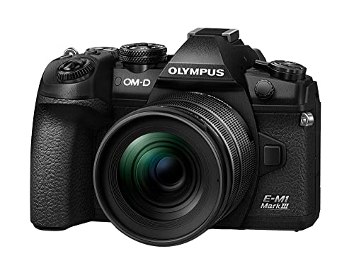Olympus OM-D E-M1 Mark III - Cámara CSC de 80 MP (pantalla de 3", estabilización de imagen en 5 ejes, AF de detección de fase), negro