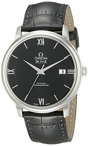 Omega – Reloj de Pulsera analógico automático para Hombre Piel 42413402001001