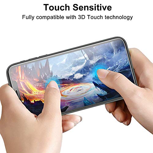 omitium Protector Pantalla para iPhone 11 Pro MAX, 3 Piezas Cristal Templado iPhone XS MAX [Marco de Instalación Fáci] Dureza 9H Anti-Arañazos Vidrio Templado Premium iPhone 11 Pro MAX - 6,5 Pulgadas