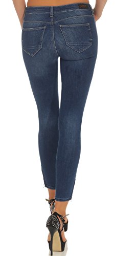 Only Onlkendell Reg SK ANK JNS Cre178067 Noos Vaqueros Skinny, Gris (Medium Blue Denim Medium Blue Denim), W32/L32 para Mujer