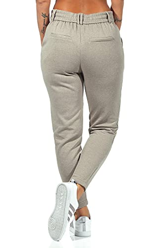 Only ONLPOPSWEAT Every Life Easy PNT Noos Pantalón de Vestir, WalnutDetail:Pure Cashmere Melange, M/30 para Mujer