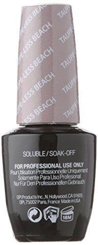 OPI GelColor Esmalte De Gel De Uñas (Color Taupe-less Beach) - 15 ml.