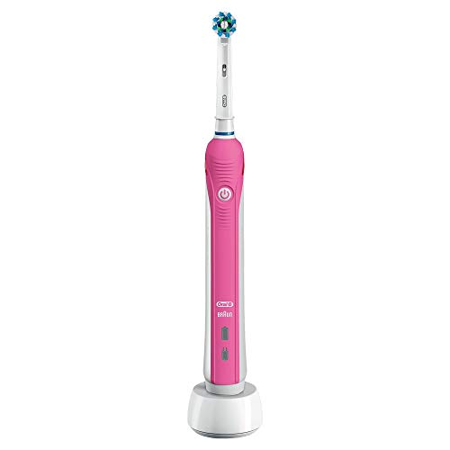 Oral-B Power Pro 2 2000 Cruz da D Cepillo de Dientes Éctrico Acción, Rosa, 350 G