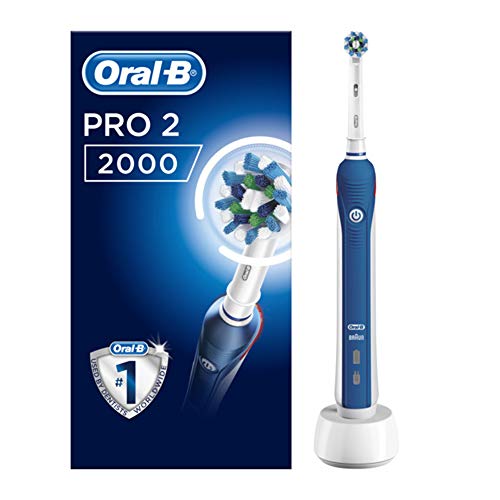 ORAL-B Pro 2000 CrossAction Electric Rechargeable Toothbrush, 350 g