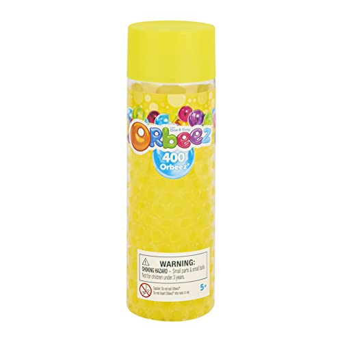 Orbeez Orbeez-400 Wasserperlen Gelb Perlas de Agua Amarillas (400 Unidades), Color no se Puede aplicar. (Spin Master 6059608)