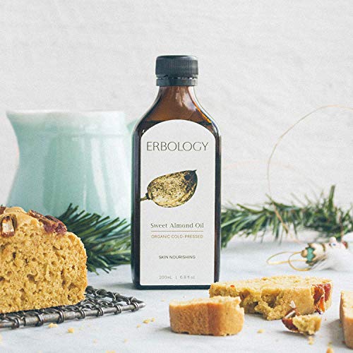 Organic Cold-Pressed Sweet Almond Oil 100ml - Skin Nourishing - Premium Food Grade