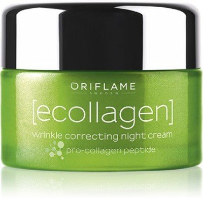 Oriflame Suecia ecollagen corrección de arrugas crema de noche (50 ml)