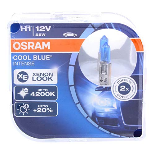 Osram OCBI1-DUO_PL Indicador de la Bombilla Intense H1 12V 55W Duo