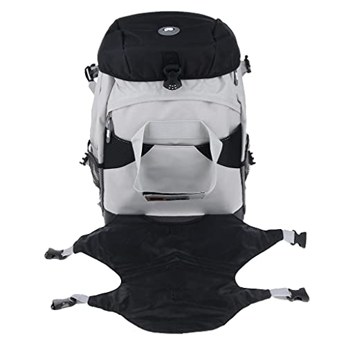 P Prettyia Mochila de Hombro para Almacenamiento de Patines, Bolsa Guardadora de Material Deportivo - Negro 2