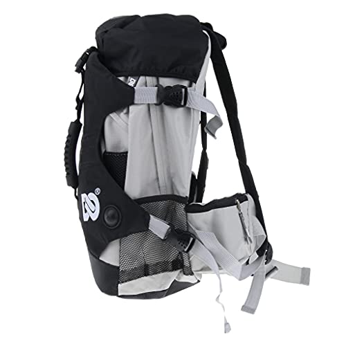 P Prettyia Mochila de Hombro para Almacenamiento de Patines, Bolsa Guardadora de Material Deportivo - Negro 2