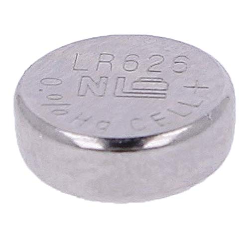 Pack de 12 Pilas AG4 1.5V Tipo Botón de Litio, LR626, LR66, 177, GP77A, 377, SR626W, ST626SW