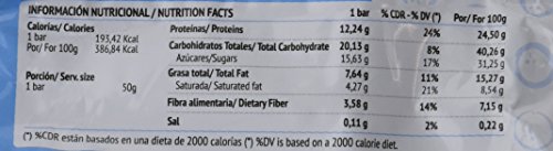 Paleobull Barrita Energética con Almendras, Coco y Maca - 9 barritas de 1 x 50 gr - Total: 450 gr