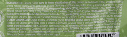 Paleobull Barrita Energética con Avellanas y Plátano - 9 barritas de 1 x 50 gr - Total: 450 gr