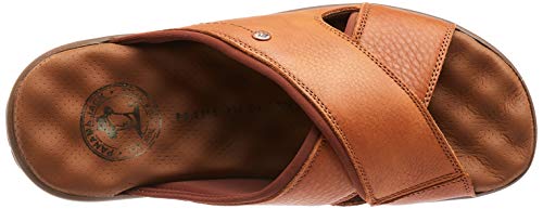 Panama Jack Magic, Sandalias Planas Hombre, Leder Bark, 43 EU