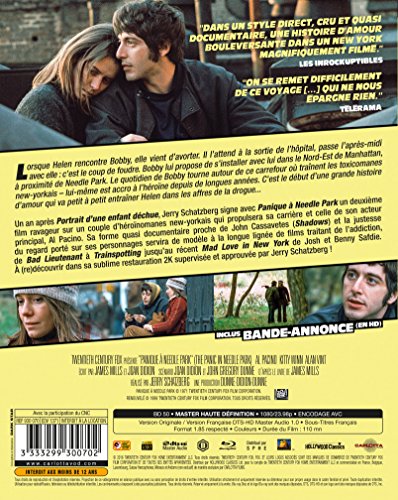 Panique à Needle Park [Francia] [Blu-ray]