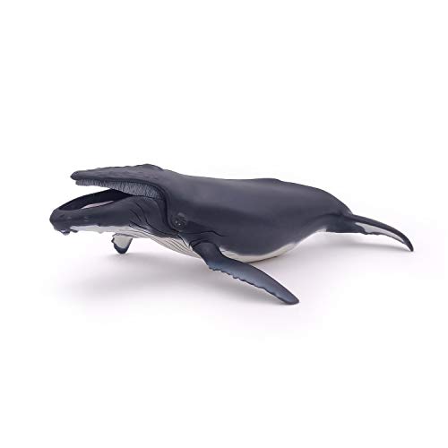 Papo (2056011 Ballena jorobada, Figura de Animal Marino Pintada a Mano, Multicolor