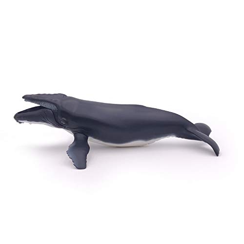 Papo (2056011 Ballena jorobada, Figura de Animal Marino Pintada a Mano, Multicolor