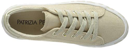 Patrizia Pepe Kids PPJ63, Zapatillas Mujer, Platino, 36 EU