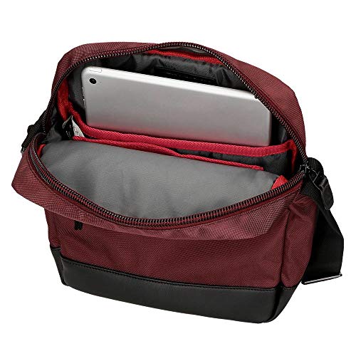 Pepe Jeans Lambert Bandolera Grande Portatablet 9,7" Rojo 23x27x6 cms Poliéster