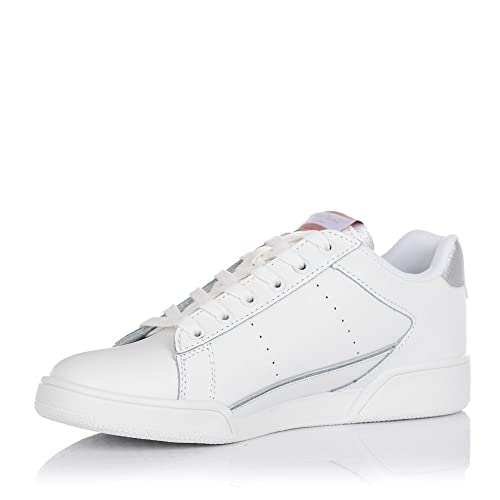 Pepe Jeans Lambert Classic Girl, Zapatillas, 800 Blanco, 35 EU