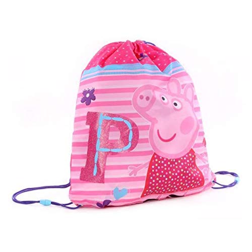 Peppa Pig Children's Drawstring Gym Bag Backpack Wipe Clean