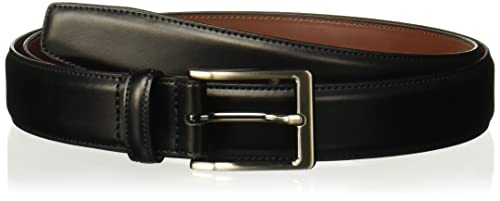 Perry Ellis Big and Tall Men's Portfolio Amigo Dress Belt, Black, 46