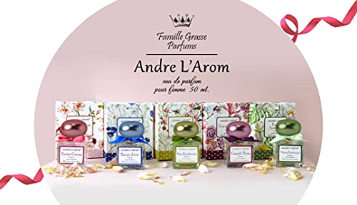 PETITE CERISE - Andre L’Arom - Eau de Parfum para mujer 50 ml - Floral, afrutado - Fabricado en Francia - Producto de Grasse