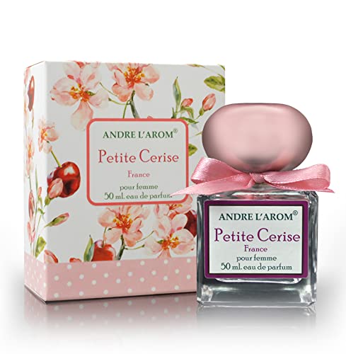 PETITE CERISE - Andre L’Arom - Eau de Parfum para mujer 50 ml - Floral, afrutado - Fabricado en Francia - Producto de Grasse