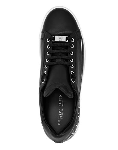 Philipp Plein Hombre Lo-Top Sneakers Istitutional Negro 39