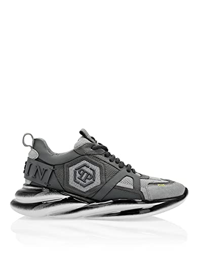 Philipp Plein Masculino Runner Mix Materials Plein Hurricane 40