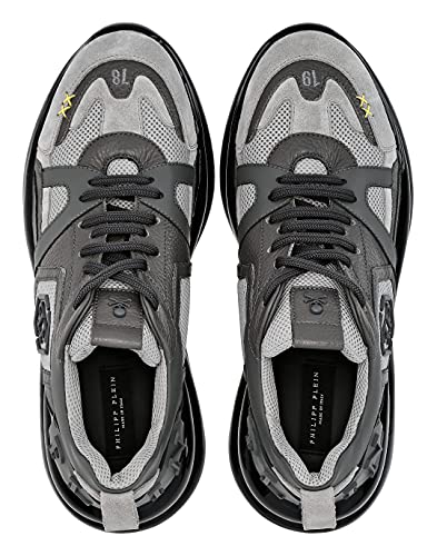 Philipp Plein Masculino Runner Mix Materials Plein Hurricane 40