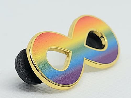 Pin de esmalte Autistic Spectrum Autism Pride Rainbow Infinity Symbol Celebrate Neurodiversity