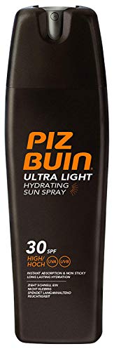 Piz Buin 3X Spray Solar Hidratante Ultra Light LSF 30 Cada 200ml