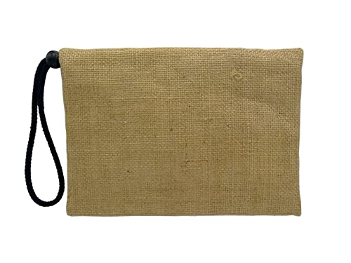 Plan B, Bolso de Mano, Bolsa Clutch Saco, 25 X 18 cm, 1 Compartimento, Beige