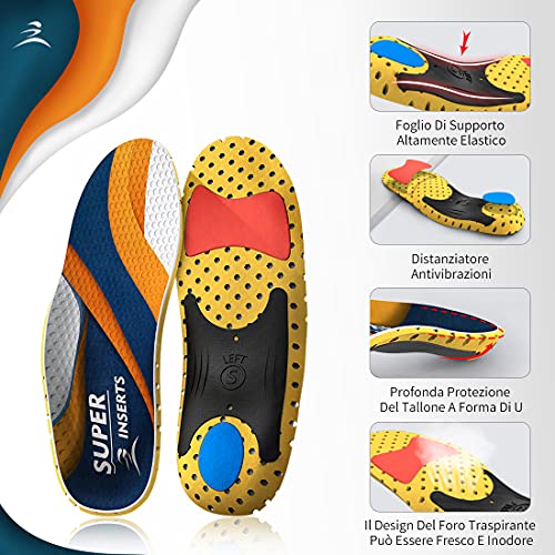 plantillas ortopedicas,plantillas fascitis plantar plantillas running,plantillas gel hombre trabajo con memory foam,plantillas pies plano plantillas deportivas hombre,para caminar, correr,S