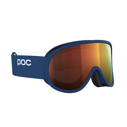 POC Retina Clarity Gafas de esquí, Unisex Adulto, Lead Blue/Spektris Orange, Talla única