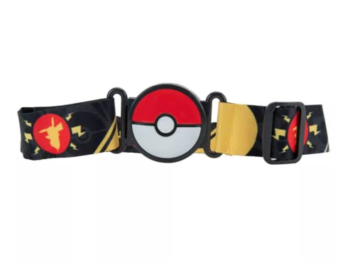 Pokemon Cinturon Set Bandolier Pikachu & Bolas Pokemon – Incluye 1x 5 cm Pokemon Figura, 1x Bolsa de Pokemon, 1x Cinturón & 2 x Pokeballs – Licencia Oficial Juguetes Pokemon 2022