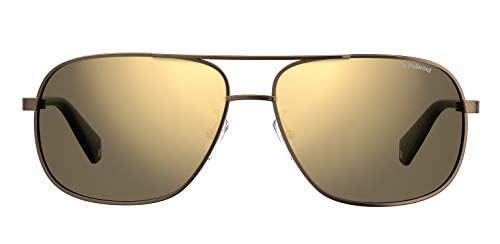 Polaroid PLD 2074/s/x Sunglasses, Marrón (09Q/LM Brown), 60 para Hombre