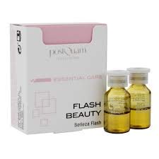 Postquam PQE05310 Flash Beauty, Serum, 12 cajas con 2 ampolletas de 2 ml, total 48 ml