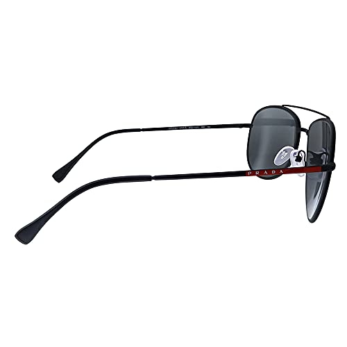 Prada LINEA ROSSA 0PS 55US Gafas de Sol, Black Rubber, 61 para Hombre