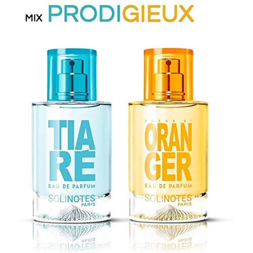 Prodigiosa mezcla: Tiaré eau de parfum 50ml y Fleur d'Oranger eau de parfum 50m