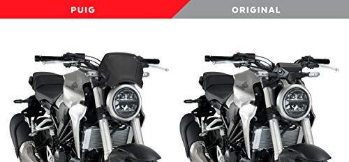 Puig Placa Frontal Aluminio 9802N para Honda CB125R Neo Sports CAFÉ 18'-19', Honda CB300R Neo Sports CAFÉ 18'-19'.