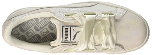 Puma Basket Heart Night Sky 364108-02, Zapatillas Mujer, Beige (Beige 364108/02), 40 EU