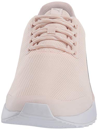 PUMA Pacer Next, Zapatillas Deportivas. Unisex Adulto, Rosewater Silver Balón de Fútbol, 45 EU