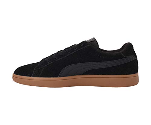 PUMA Smash v2, Zapatillas, para Unisex adulto, Negro (Puma Black-Puma Black), 42 EU