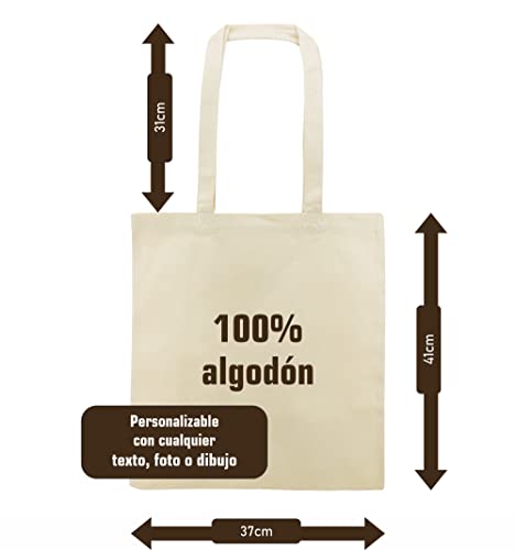 QCM Bolsa de Algodón Personalizada · Impresión directa (DTG) · Alta calidad de imagen · sin limitación de colores · Tote Bag 240g/m²